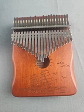 21 keys Kalimba Thumb Piano with Thumbsticks Organs for Beginners, Musical Instr