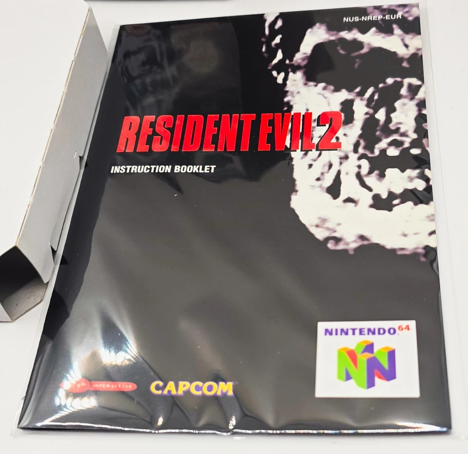 Resident Evil 2 | Nintendo 64 N64 Game | Complete Boxed Manual | VGC Tested PAL - Image 3 of 4