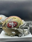 Trey Lance Signed Mini Camo Alternate Autographed Helmet Beckett COA (CBMH)