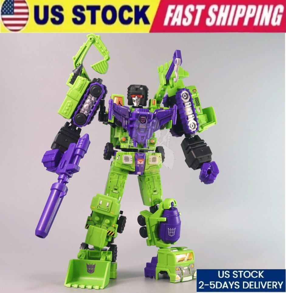 Blokees Transformers Defender Ver Devastator Constructicons Combiner 6in1 Models