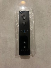 1x Compatible Wireless Remote Motion Controller - Black (Nintendo Wii/Wii U) NEW