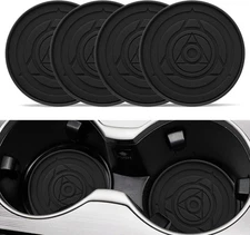SINGARO Car Cup Holder Coaster, Silicone Cup Holder Insert