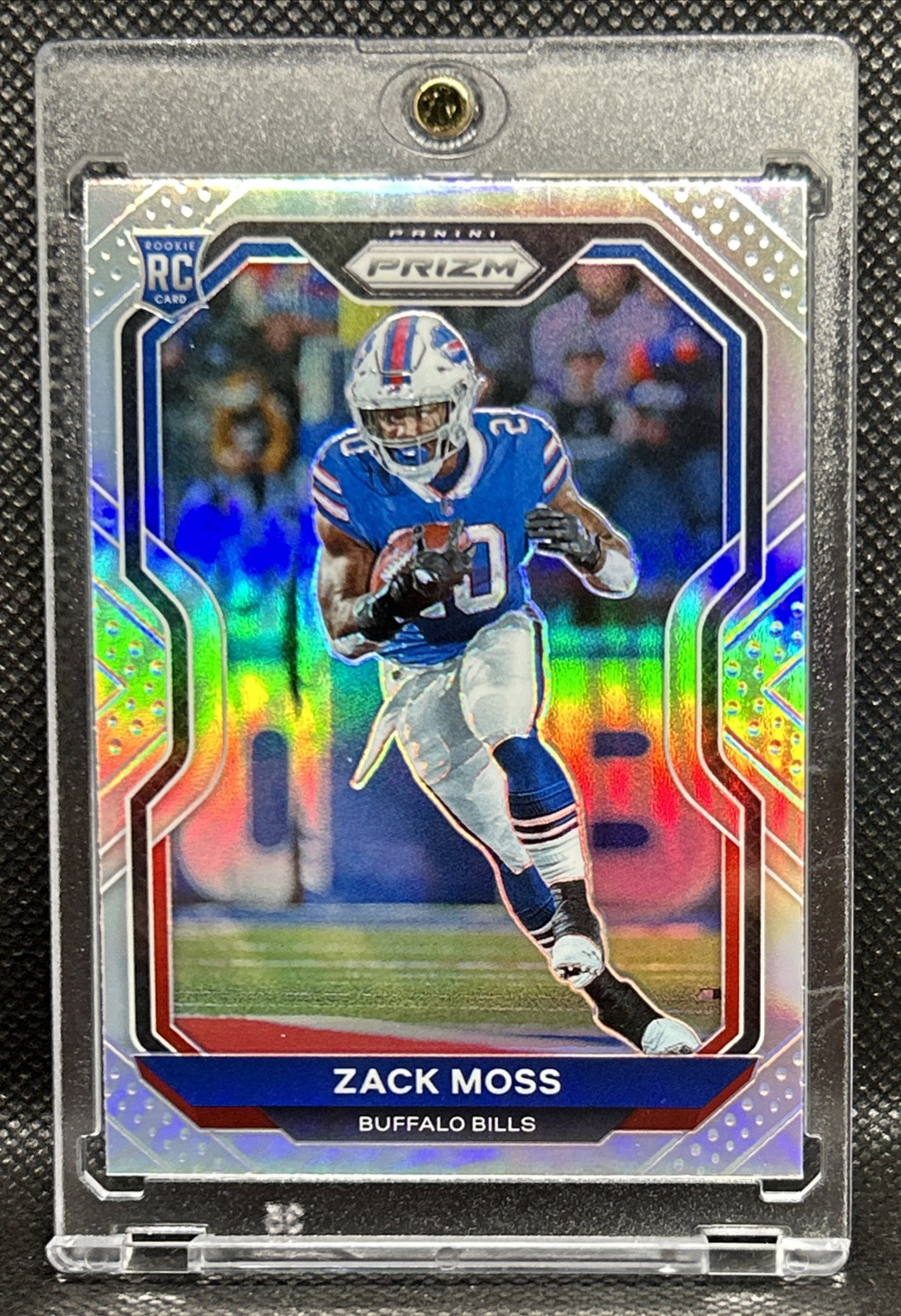 2020 Panini Prizm Zack Moss Silver Prizm Rookie Card RC #311 Bills