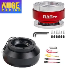 Red Quick Release & Hub Adapter 135H For Honda Civic 2015-2024 For Acura ILX