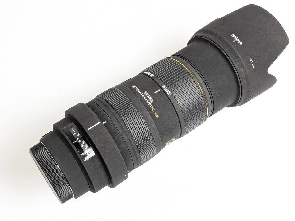 Objectif Sigma EX 50-500mm F4-6.3 APO DG HSM Canon EF [ Excellent+++ w/Hood... - Photo 3/4
