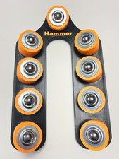 Bowling Release Trainer, Rev Trainer, Non Slip Base - Two color Blk/Orange