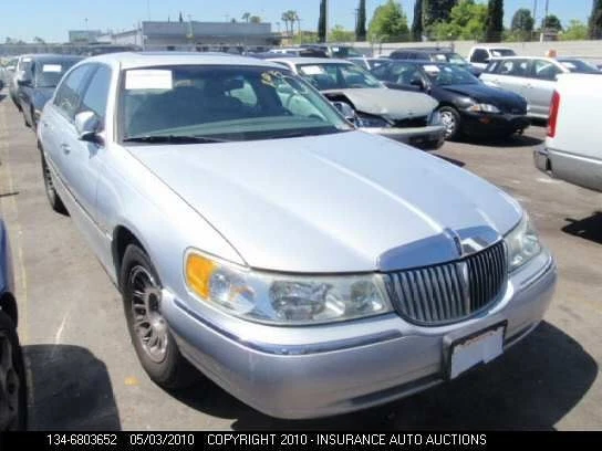 01 02 LINCOLN TOWN CAR USADO 4,6 L módulo de control de crucero actuador  Foto 2 de 4