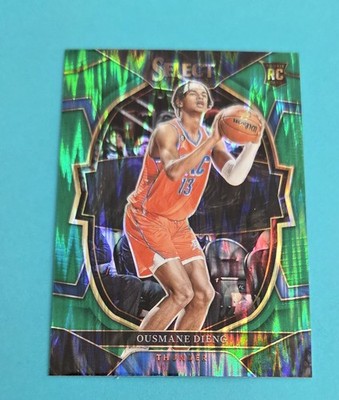 2022-23 Select Green Shock Prizm RC #76 Ousmane Dieng OKC BASKETBALL Card 6E