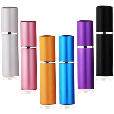 Refillable Perfume Atomizer Travel Size   6-Pack Leak-Proof Glass Liner Porta...