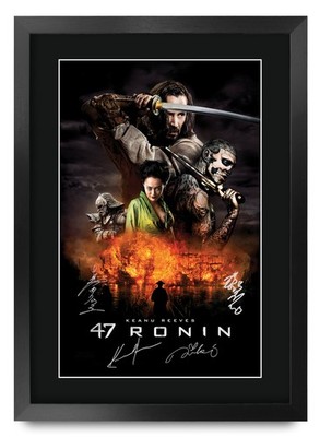 47 Ronin (2013) Keanu Reeves Gift Printed Poster Framed Picture for Movie Fans