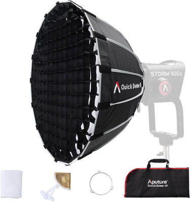 Light Dome Quick Dome 60 Softbox,60Cm(2Ft) Circular Bowens Mount with Quick Rele