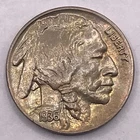 1936 Buffalo Nickel Choice Uncirculated UNC Luster Slight Toning