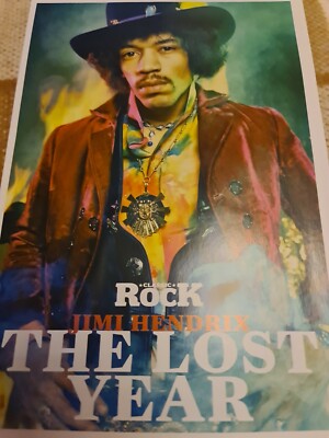 massive JIMMI HENDRIX THE LOST YEARS SPECIAL POSTER by CLASSIC ROCK 