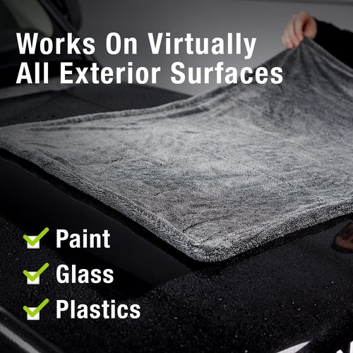 Mega Car Drying Towel from No Streaks, Scratches, or Water Spots - Large Premium - Picture 3 of 7