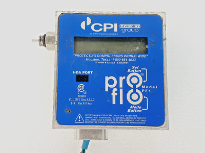 CPI Lubrication Pf1 Proflo Kompressor Monitoring Gerät