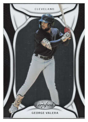 GEORGE VALERA RC 2023 Panini Chronicles Certified #23 ROOKIE Guardians  ID:84359
