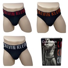 Calvin Klein Men  s Underwear 3 Pack Intense Power Microfiber Hip Brief NB2592925