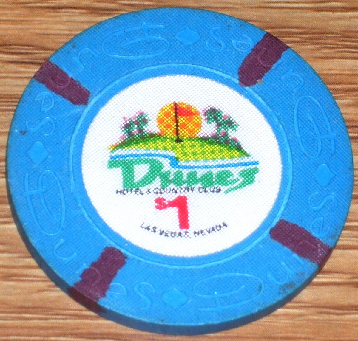 トランプ dunes casino coin Dunes Casino Chips In Collectible Individual $1 Casino Chips for
