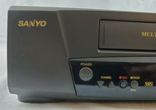 VINTAGE Sanyo VWM-265 Video Cassette Recorder VCR-Remote-Manual-Box TESTED WORKS - Picture 6 of 12