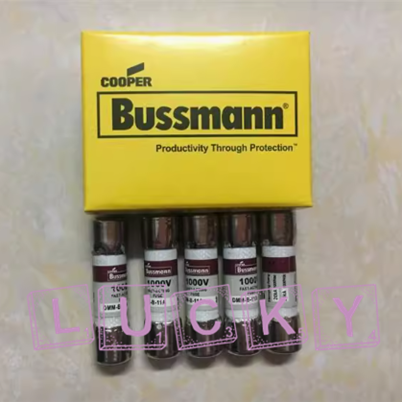 10PCS Bussmann DMM-B-11A 1000V Fuse Replacement Box