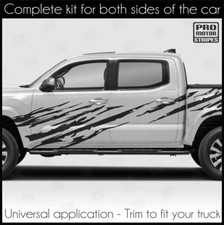 Dodge Ram 1500 2500 3500 Torn Ripped Side Accent Stripes Decals Choose Color