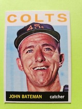1964 Topps Baseball John Bateman #142 Houston Colt .45s