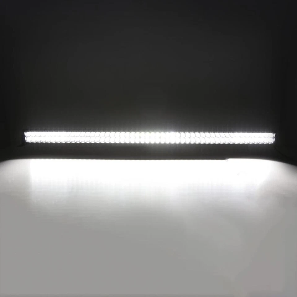 52inch 700W LED Light Bar + Mount Brackets Kit For Jeep Wrangler TJ 97-06 - Image 4 of 4