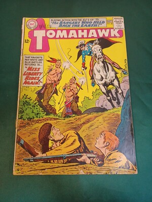 Tomahawk #88 1963- Miss Liberty- DC Western comics G+