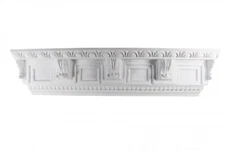 Cornice White Urethane  76 7/8" L  Greco-Roman Ornate | Renovator's Supply