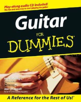 Guitar For Dummies - Paperback By Phillips, Mark - VERY GOOD