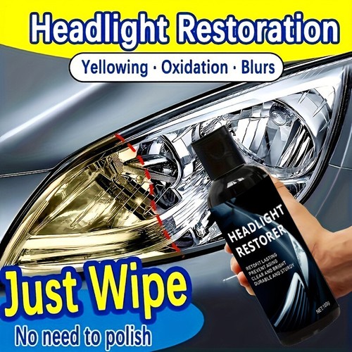 Headlight Restoration 100g Car Headlights Cleaner Headlight Repair Liquid