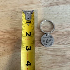 Ringmaster Show Circus Metal Keychain Key Chain Ring