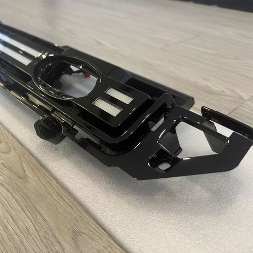 Grill en maille de radiateur avant adapté au Defender offres 2020-2024 avec lumière fumée DEL