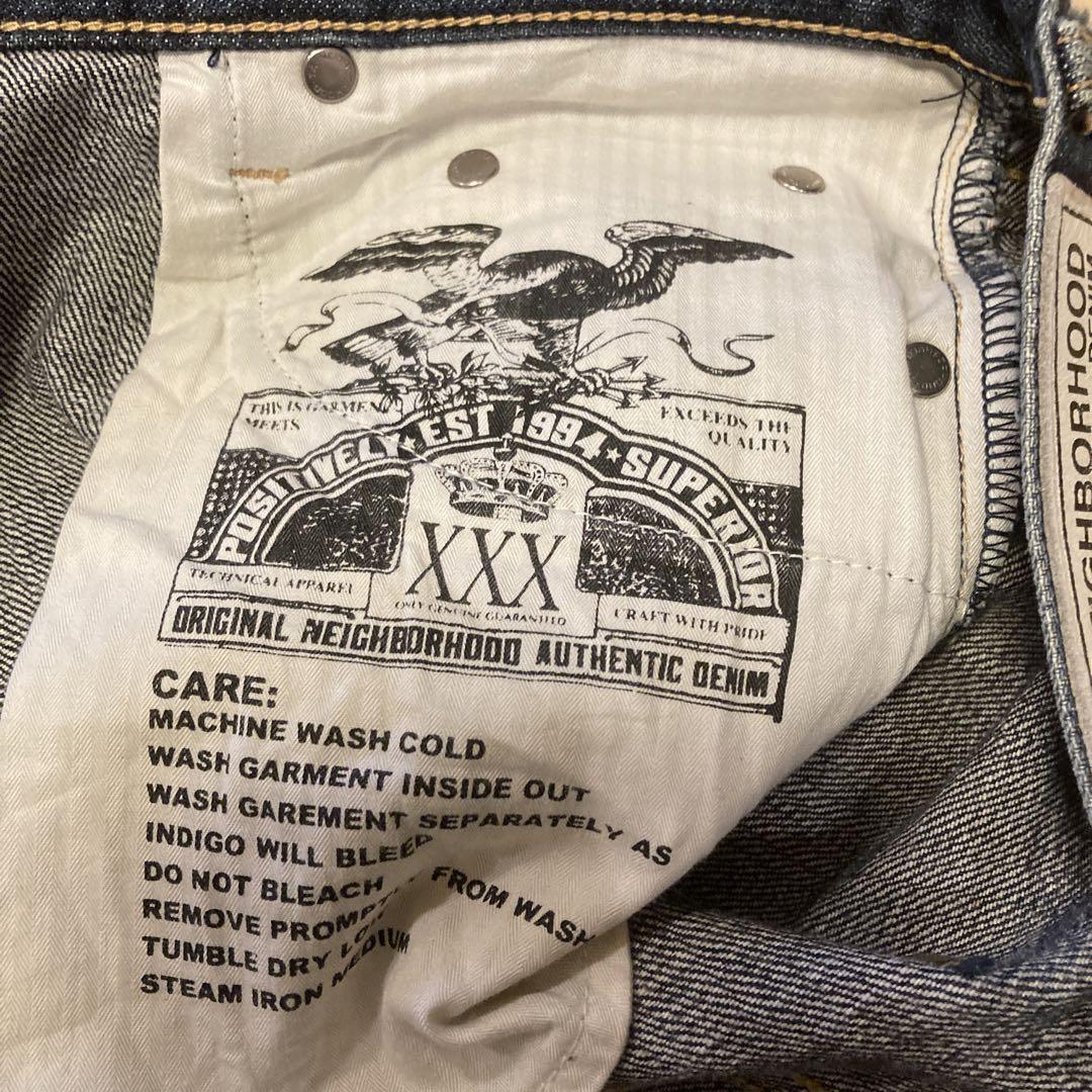 used Neighborhood Narrow Straight Denim S Level 0 | eBay