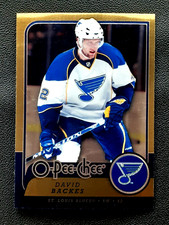 DAVID BACKES 2008-09 O-PEE-CHEE METAL 08-09 NO 178           59625