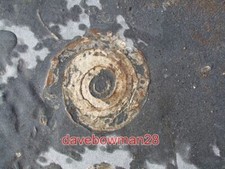 PHOTO  AMMONITE ON KILVE BEACH II THIS IS THE REMAINS OF A FOSSIL AMMONITE FROM