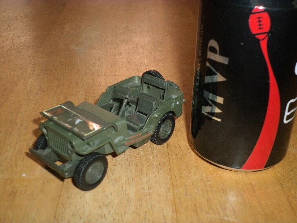 [U.S. ARMY] WW#2 JEEP WILLYS, [GATE BRAND] Die Cast Metal Toy Car, Scale 1/32 - Image 4 of 4