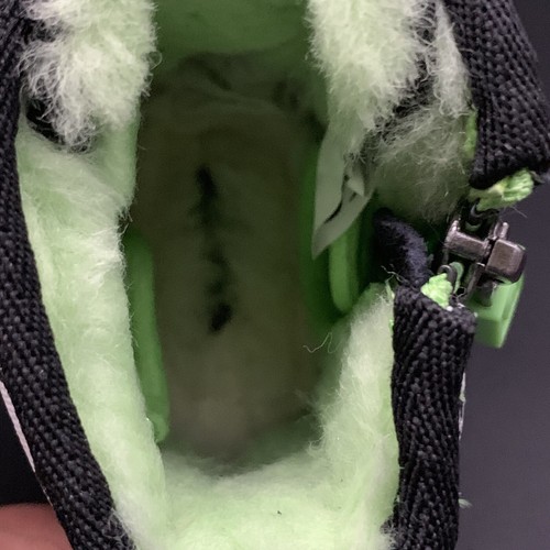 UGG TODDLER NEUMEL II CHUKKA BOOT SIZE 7T GLOW GRAPHIC BLACK / GREEN SUEDE WOOL - Picture 14 of 21