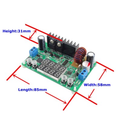 Digital-controlled Step-Down 32V 5A 160W Buck Power supply constant volt/current