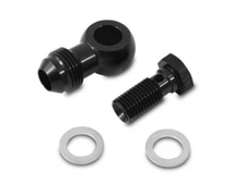 Vibrant Performance Single Male Banjo Adapter Assembly -4AN x M12 x 1.0 11514