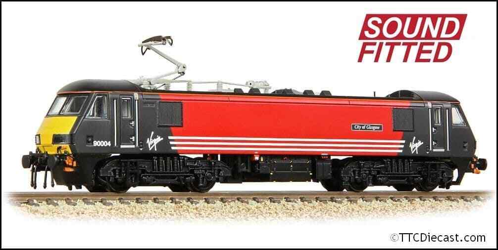 Farish 371-783SF Class 90/0 90004 'City of Glasgow' Virgin Trains Original, N