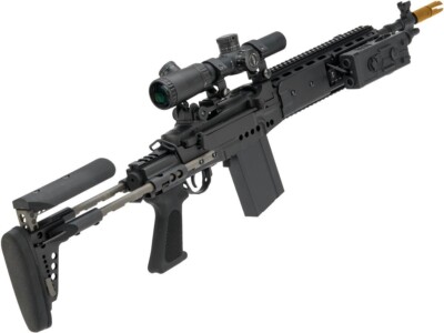 CYMA Sport Full Metal EBR Designated Marksman Rifle Airsoft Electronic AEG Black