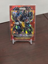Chase Claypool 2021 Panini Prizm Red Cracked Ice #251 Steelers