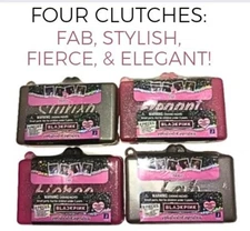 x4 BlackPink Sophisticated Superstars Clutch Fab Elegant Stylish Fierce Toy LOT