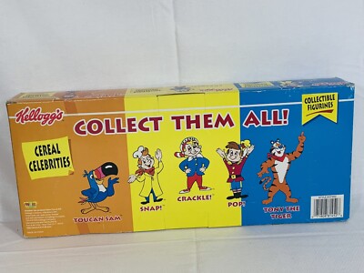 Kellogg's Cereal Celebrities フィギュア全5体セット Kelloggs Cereal Celebrities Rice Krispies Snap Crackle Pop