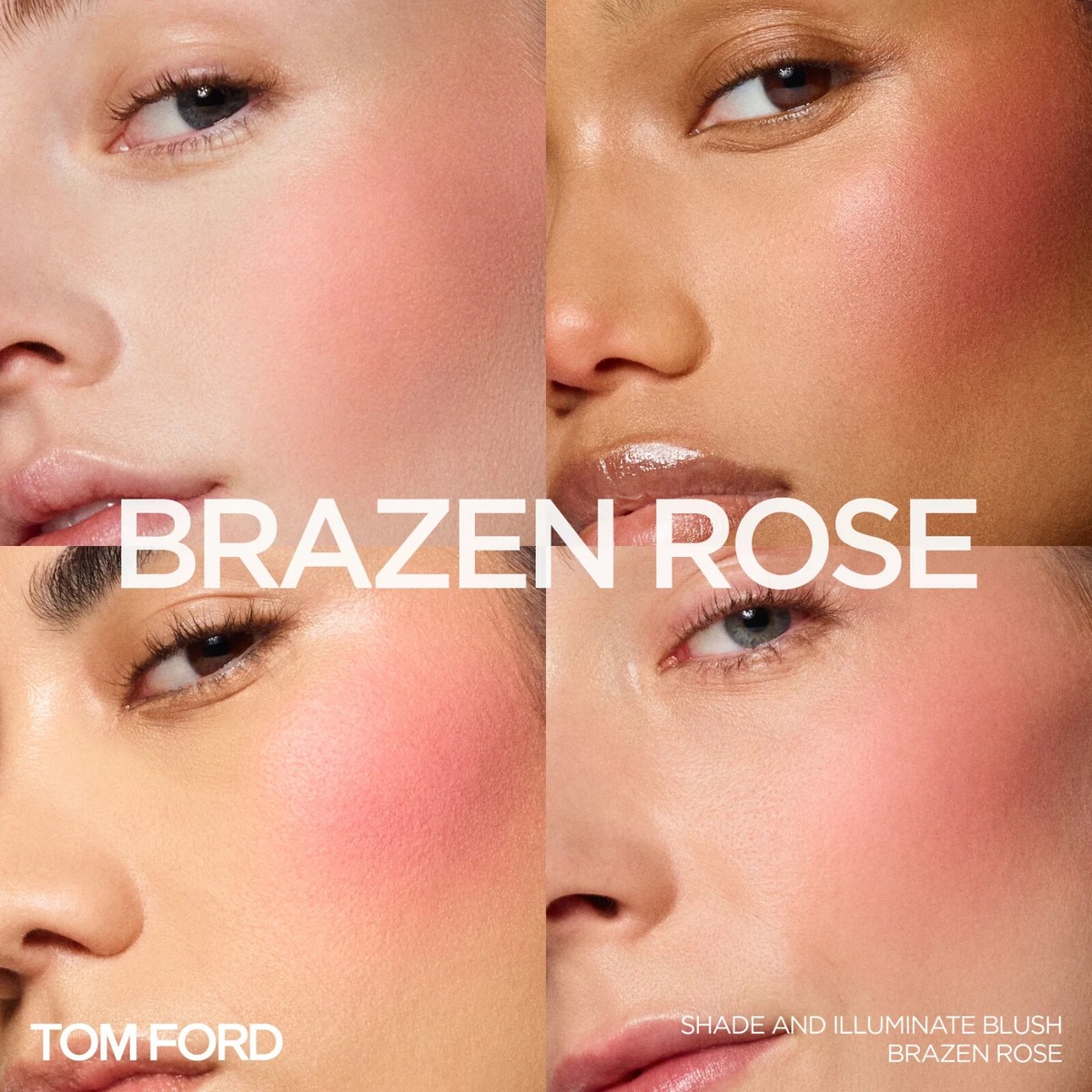 Tom Ford Shade And Illuminate Blush Duo,01 Brazen Rose Full Size