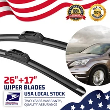 Windshield Wiper Blades 26" & 17" U/J-HOOK For 2000-2018 Toyota Corolla & Celica
