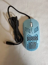 Gaming Mouse RGB Lights Wired M5 E-Sports Mouse Ziyou Lang - Sky blue