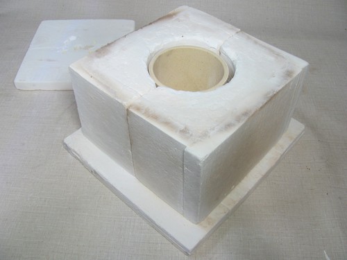 CERAMIC MELTING CRUCIBLE W/ LIGHTWEIGHT CERAMIC CHAMBER FOR BP-125 MICROWAVE - Picture 11 of 15
