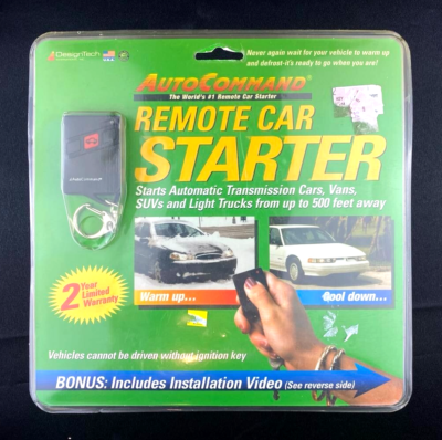 #ad #ad AutoCommand Remote Car Starter Model 21921 Vehicle NEW $19.99